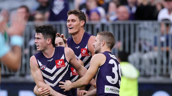 Andy Brayshaw produced another stellar display. (Photo by Will Russell/AFL Photos via Getty Images)