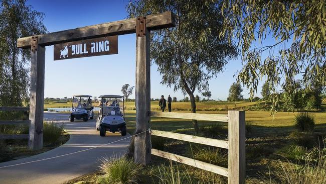 The Bull Ring is a trio of challenging holes at Black Bull Golf Course in Yarrawonga.