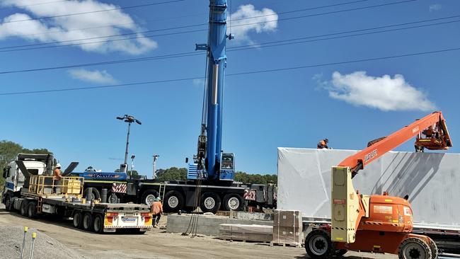 A Leading Edge Data Centre under construction. Picture: Supplied