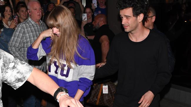 Taylor Swift and Matty Healy had a brief liaison back in 2023. Photo: GC Images