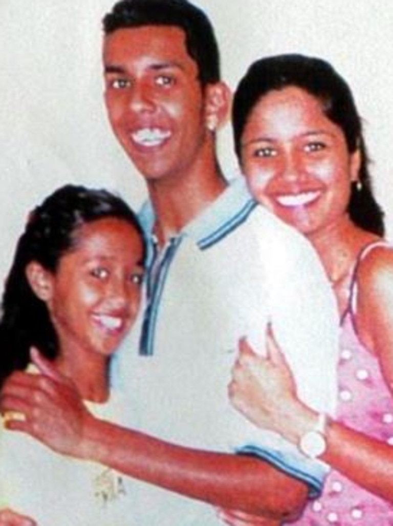 Sidhi, 12, Kunal, 18, and Neelma, 24, were brutally murdered by Max Sica. Picture: Supplied