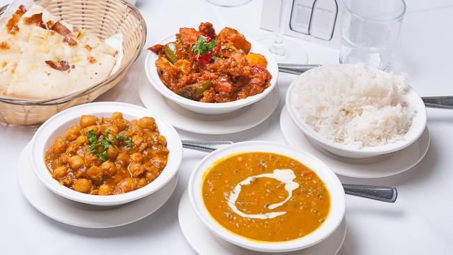 Selection of curries at The Standpipe Hotel, Port Augusta Picture: Supplied