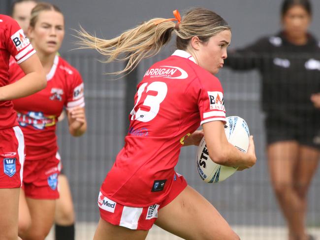 Michala Hardy was untouchable for Illawarra in the Lisa Fiaola Cup. Picture: Warren Gannon Photography