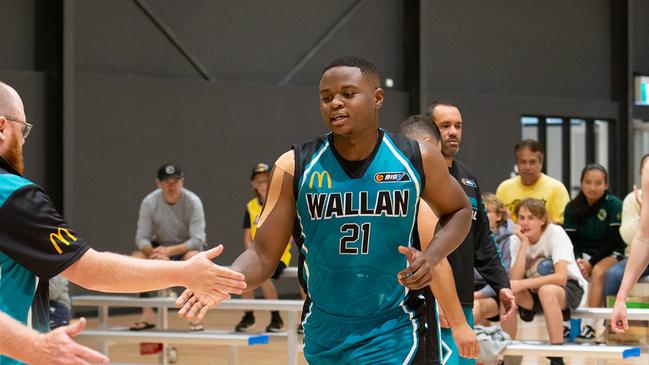 Wallan are a men's title contender. Photo: Basketball Victoria.