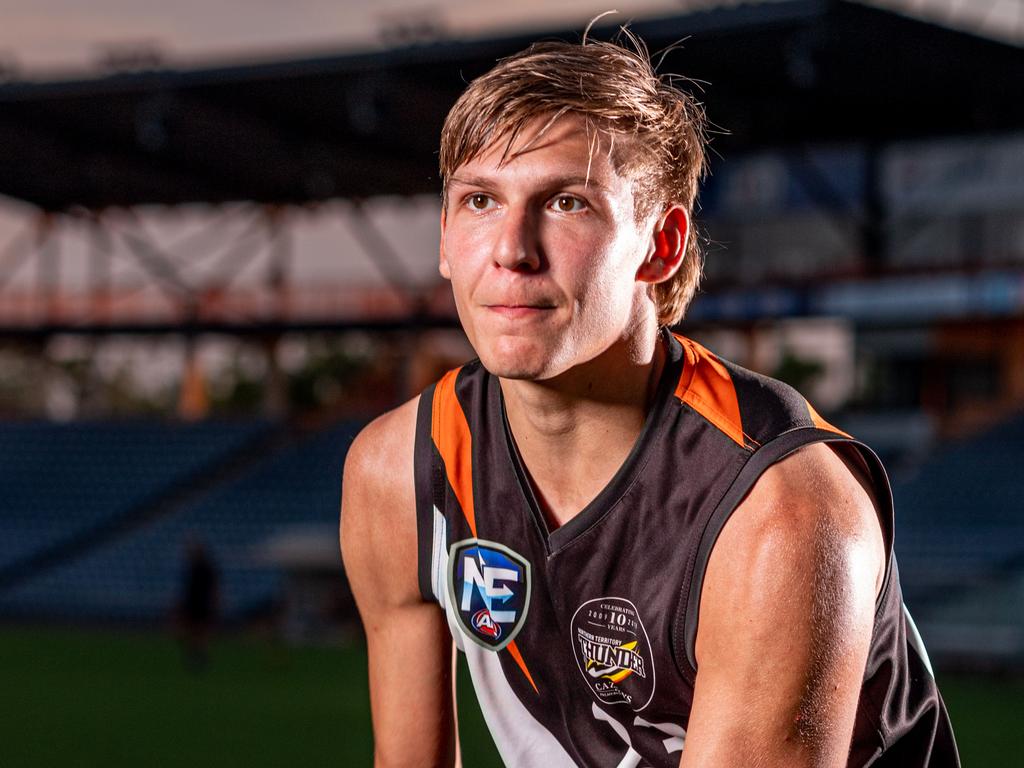 Southern Districts Brodie Lake stars in AFL Combine Adelaide