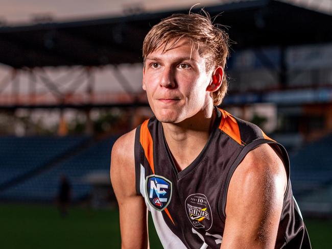 AFL Draft hopeful and Southern Districts star Brodie Lake. Picture: Che Chorley