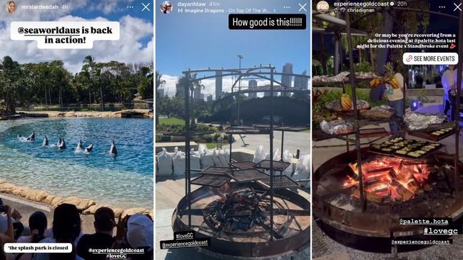 The #LOVEGC campaign rallies local, tourism operators and influences to use social media to share positive stories, imagery and personal connections to the Gold Coast. Picture: Instagram