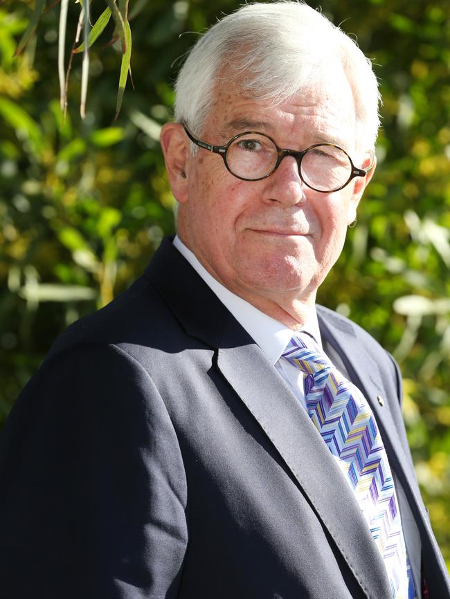 Prominent refugee advocate, Australian barrister Julian Burnside. Picture: Peter Ristevski