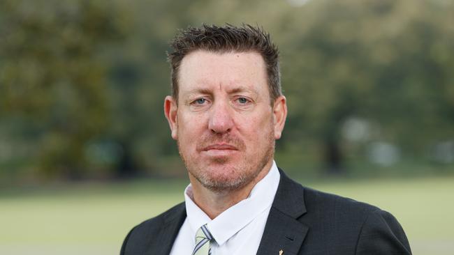 Member for Oxley, Michael Kemp MP, photographed at The Domain on a visit to Sydney. Friday 15/11/2024. Picture by Max Mason-Hubers