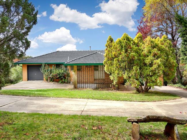 The three-bedroom house has a cold-climate garden.