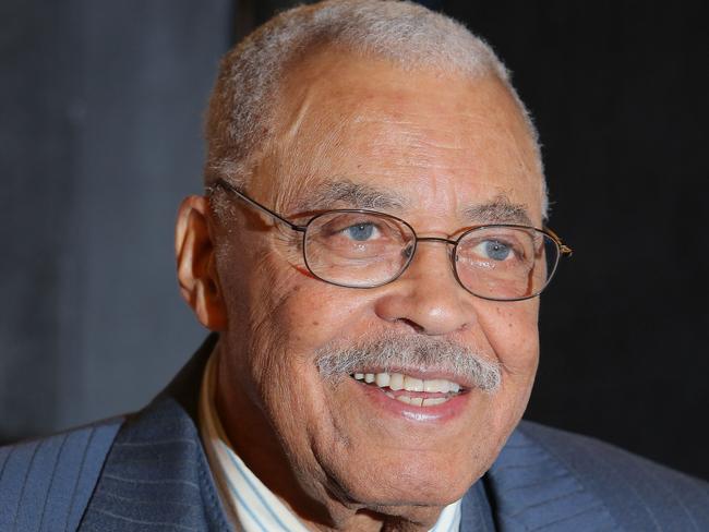 James Earl Jones, the actor whose rich baritone provided the voice for Darth Vader, has died. Picture: AFP