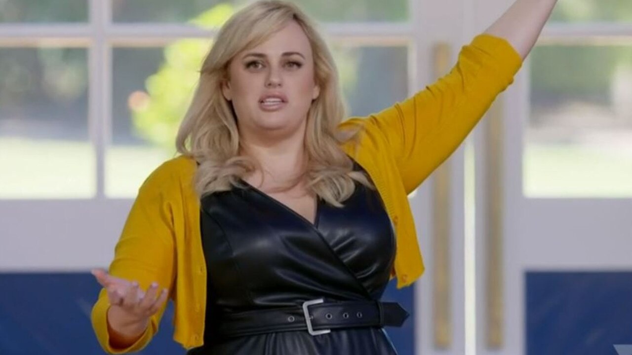 Rebel Wilson's Pooch Perfect hosting style has been criticised on Twitter. Picture: Channel 7.