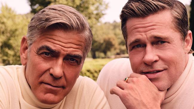 George Clooney and Brad Pitt on fame, friendship and three decades of Hollywood. Picture: Sølve Sundsbø