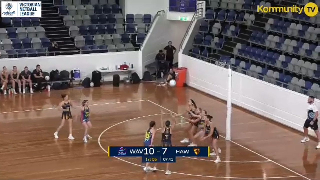 Replay: Peninsula Waves v Hawks Netball (Championship) - 2025 Victorian Netball League Round 7