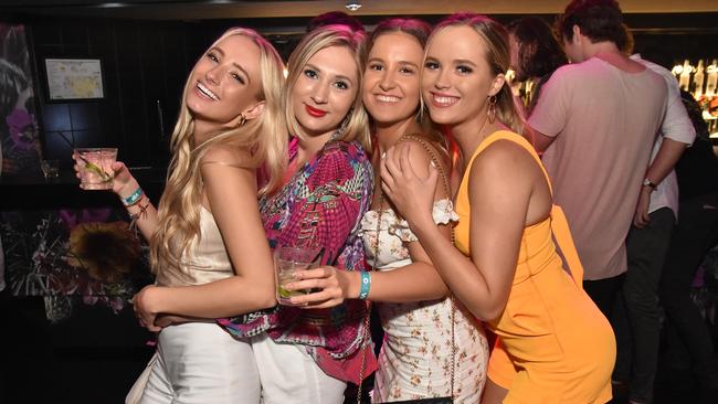 Allie Measel, Teah Westerman, Brittany Bell and Jasmin Penwarm.