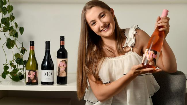 Victoria Moularadellis helps run the Mo Sisters wine label with her sisters. Picture: Tricia Watkinson