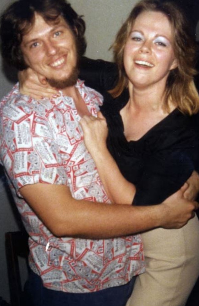 Marlene and her husband before the horror murder. Picture: Supplied