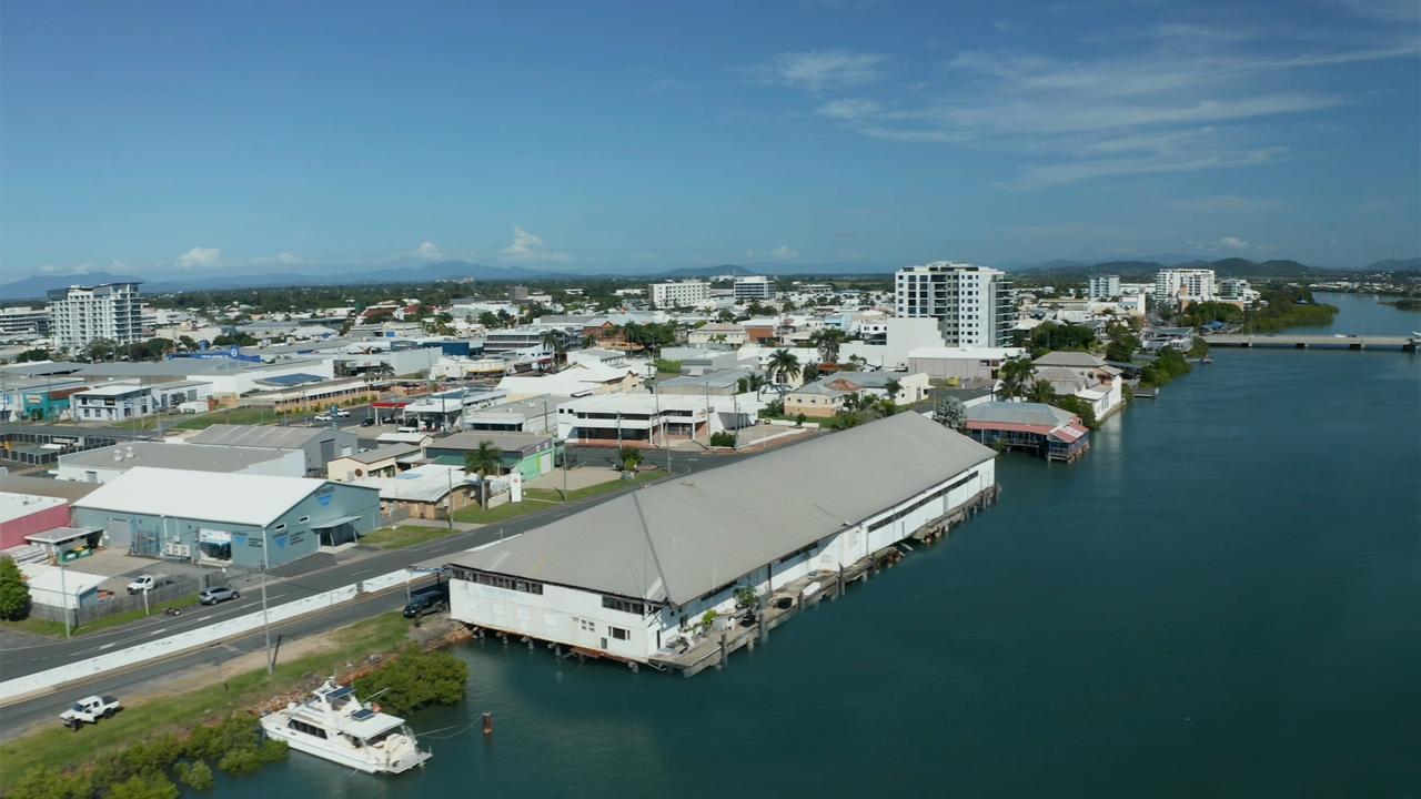 Original fishing sheds at 6 River St, Mackay. Picture: Mackay Regional Council