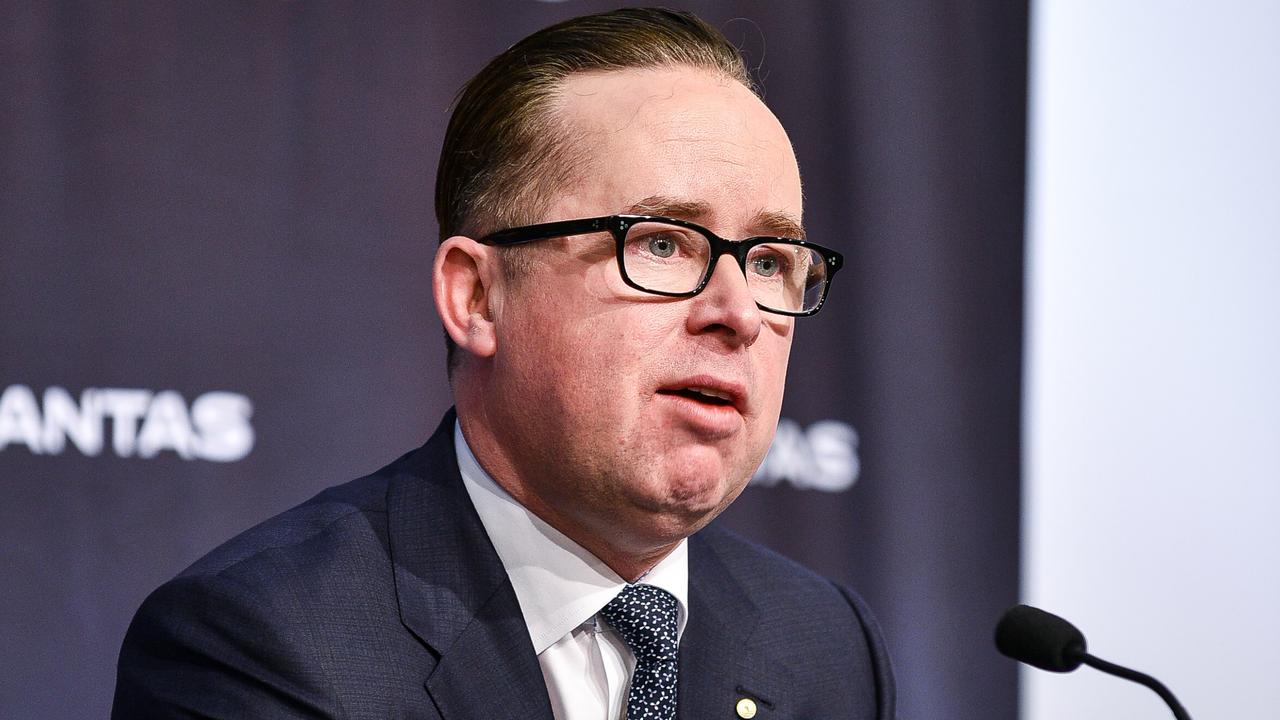 Qantas CEO Alan Joyce. Picture: NCA NewsWire/Flavio Brancaleone