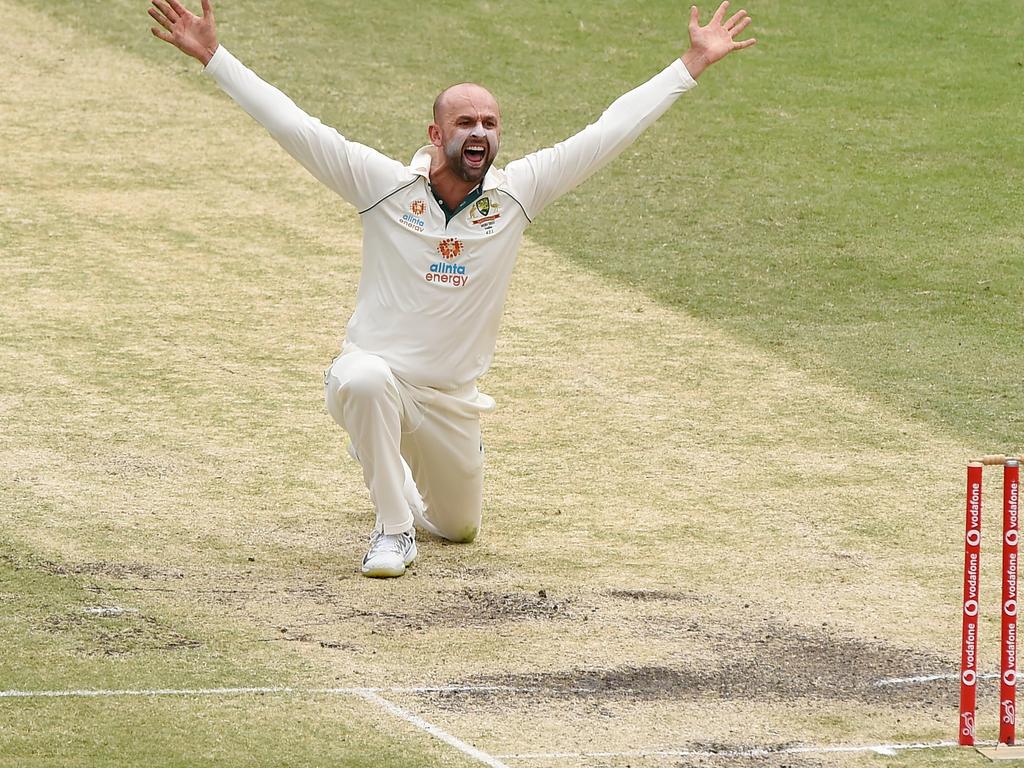 It has not been Nathan Lyon’s day.