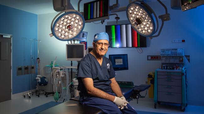 Surgeon Saleh Abbas At Epworth Hospital in Waurn Ponds. Picture: Brad Fleet