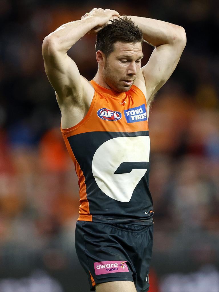 Toby Greene’s year is finishing better than how the Giants’ season finished. Photo: Phil Hillyard.