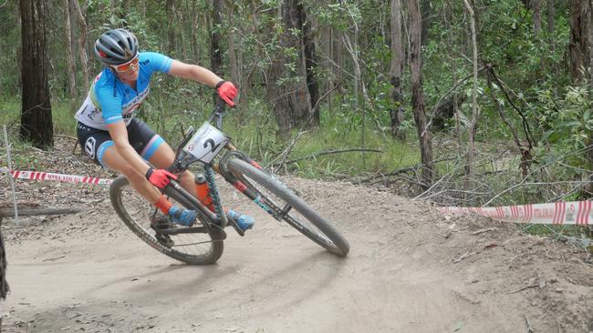 Mountain biker Rebecca McConnell