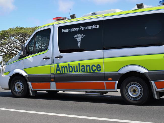 Queensland Ambulance Service leaving Mackay, generic. Picture: Heidi Petith