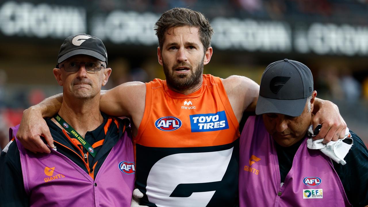 Ward, GWS staff in tears amid career-ending ACL fears