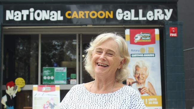 Work on the $3m Bunker Cartoon Gallery redevelopment will soon be complete with gallery manager Margaret Cameron announcing it is due to open in mid-February 2021. Photo: Tim Jarrett