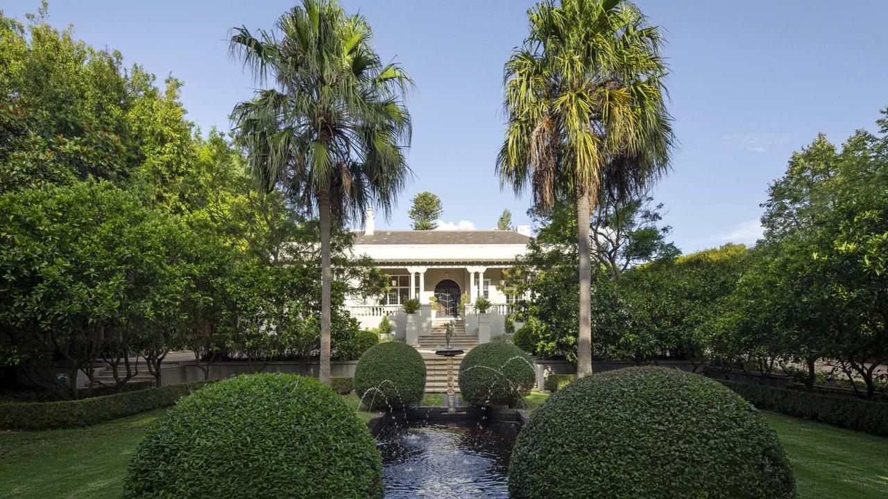 A slice of history: The circa-1916 mansion on Lansell Rd, Toorak.