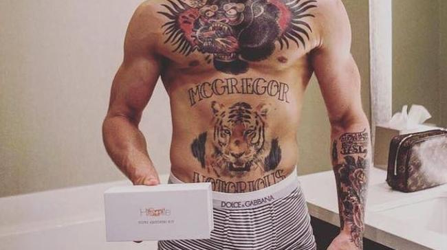 MMA champ Conor McGregor is among those spruiking HiSmile. Photo: Instagram