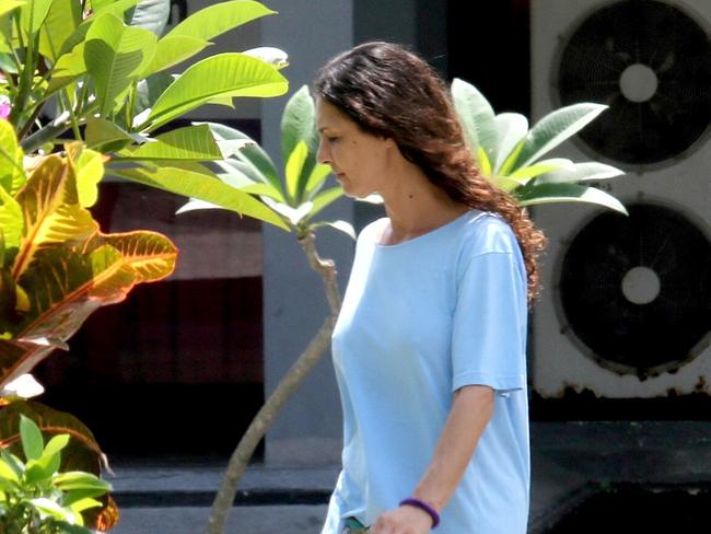 Sara Connor has denied any part in the police officer’s death, claiming she tried to break up the fight between her lover and the policeman. Picture: Lukman Bintoro