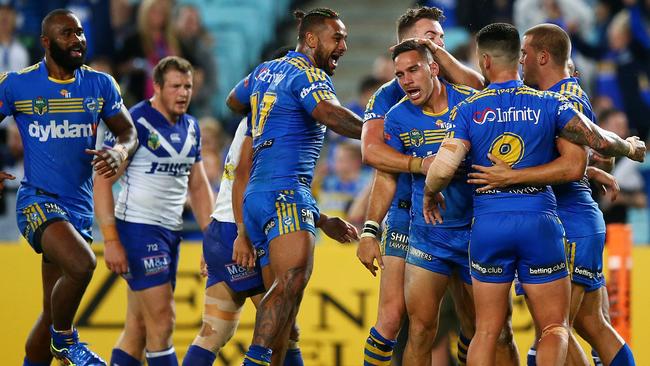 The Eels were the latest club to be penalised for being over the salary cap.