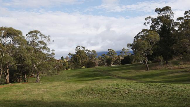 Proposed site of the AFL high performance centre at the old Rosny Golf Course site. Picture: Nikki Davis-Jones