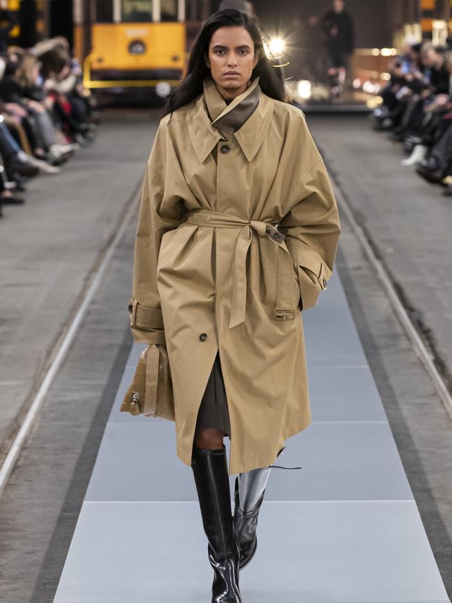 Smart trenches at Tod’s. Picture: Alberto Maddaloni
