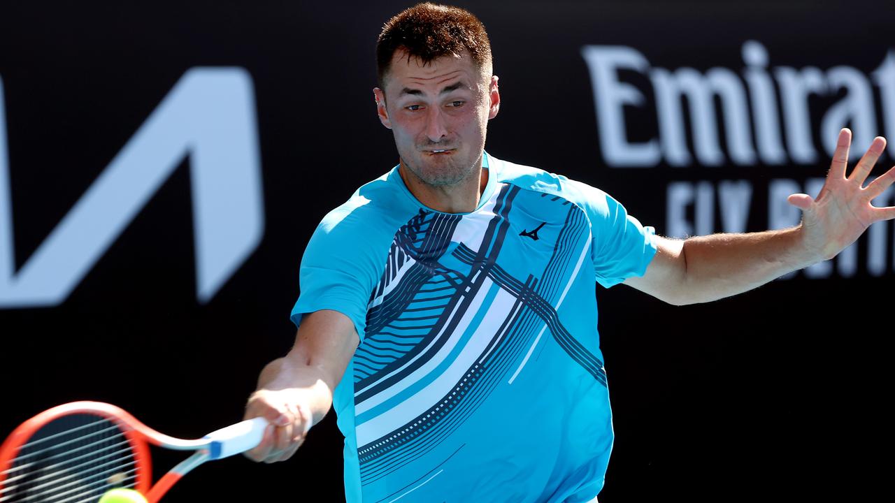 Bernard Tomic is taking his comeback seriously. Photo: Michael Klein