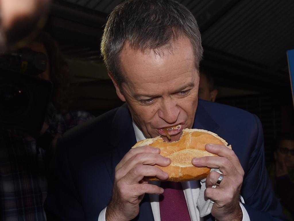 Appalling stuff from opposition leader Bill Shorten. Picture: Mick Tsikas.