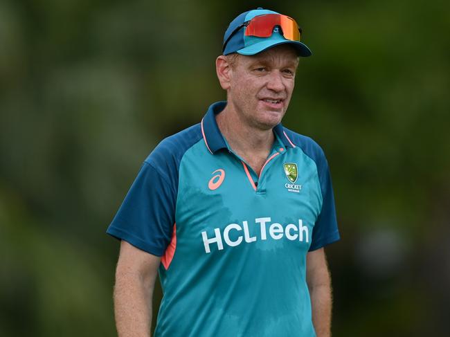 Australia coach Andrew McDonald won’t be using the schedule as an excuse. Picture: Gareth Copley/Getty Images
