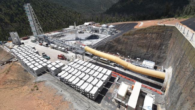 Snowy Hydro 2.0 project under construction. Picture courtesy of Webuild.