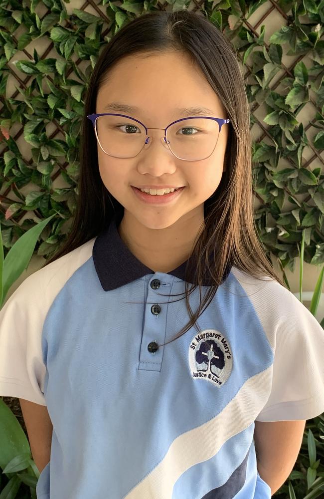 St Margaret Mary's Catholic Primary School captain Ai-Ling Vuong.