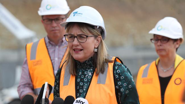 Transport minister Jacinta Allan on Monday called on the federal government to hand out more money to Victoria for transport projects. Picture: NCA NewsWire