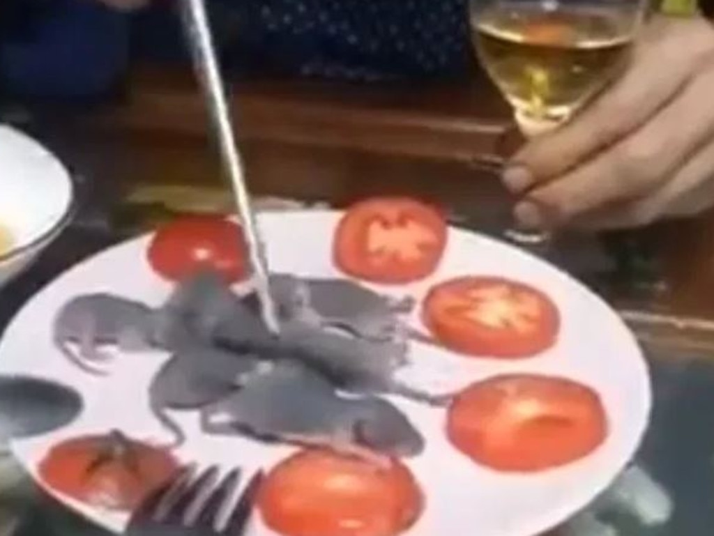 china people eating babies