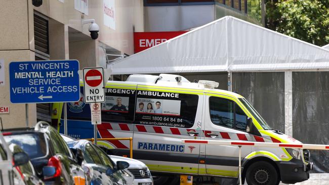 Defence force personnel will be deployed to Victoria to drive ambulances to free up paramedics amid the state’s code brown. Picture: NCA NewsWire / Ian Currie