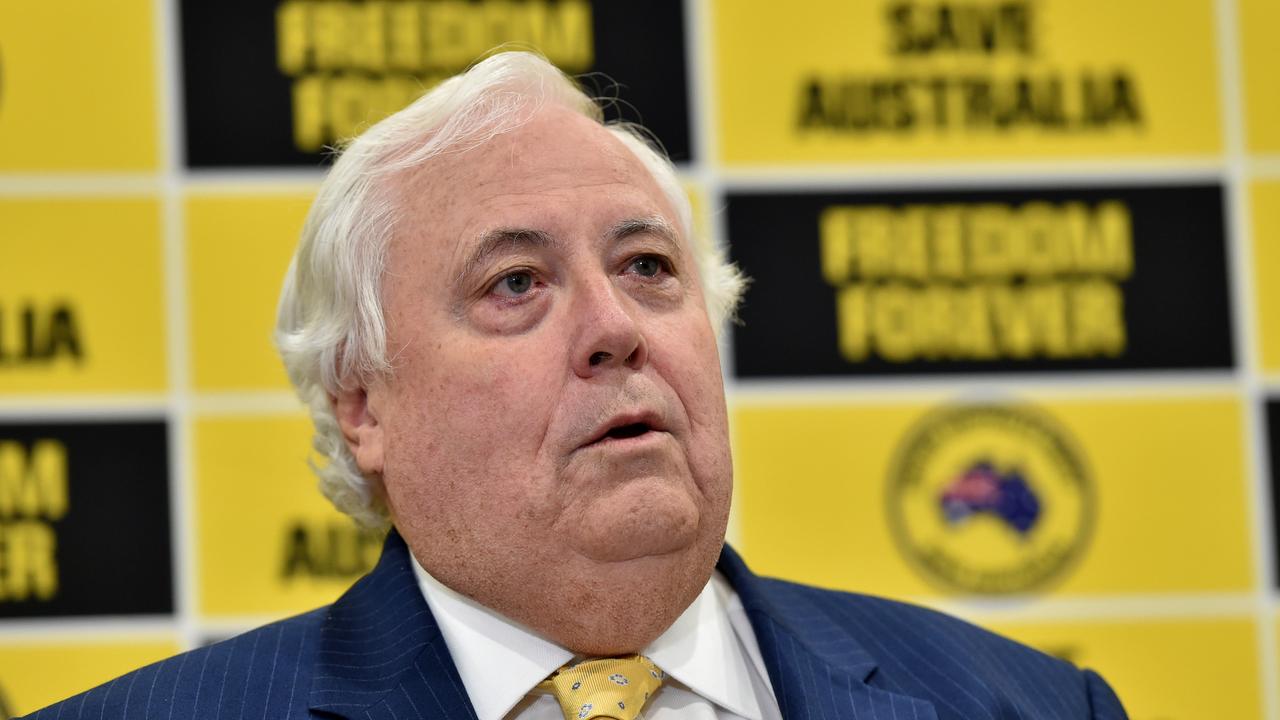 Clive Palmer announced in 2021 that he will dedicate $100m into redeveloping the abandoned site. Picture: NCA NewsWire / Nicki Connolly