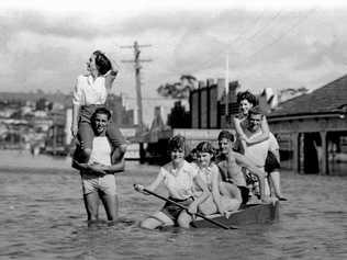 1954 flood Lismore. Picture: The Northern Star Archives