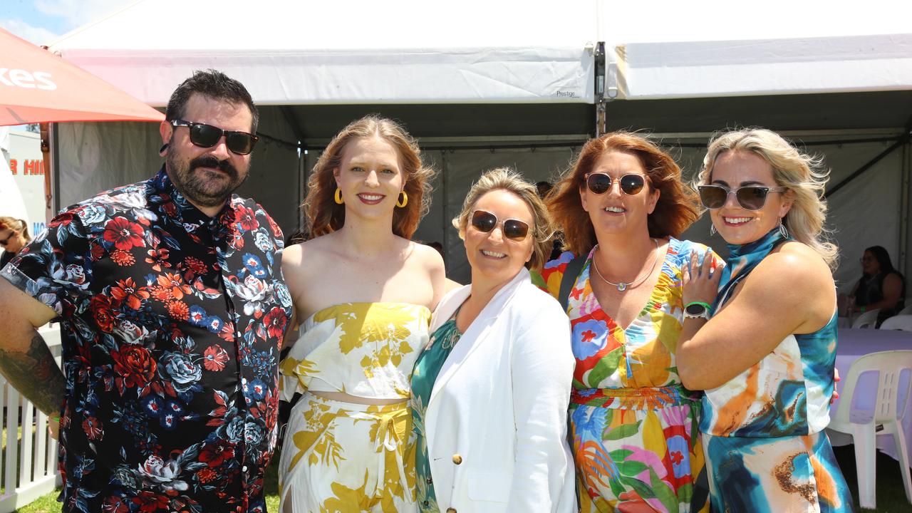 Jake Leadbeatter, Jasmine Shewan, Melissa Boucher, Liz Haddick and Penny Stark. Picture: Alison Wynd