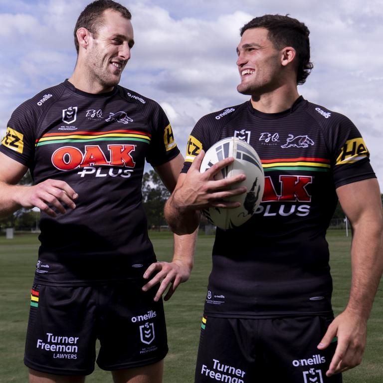 Isaah Yeo and Nathan Cleary will lead the Panthers.