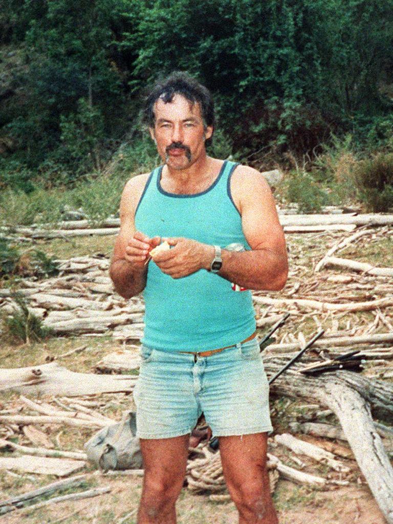 Milat at Wombeyan Caves, in 1991.