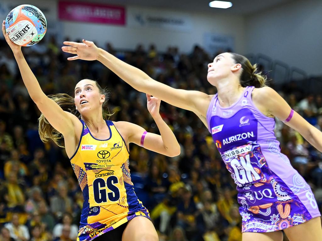 The Lightning continue to dominate the Queensland derby. Picture: Getty Images